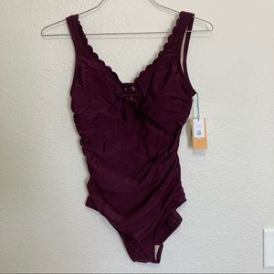 Kona Sol One Piece Swimsuit Medium